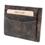 Καρτοθήκη Crazy Horse Black