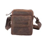 Δερμάτινο τσαντάκι χιαστί λαδιού