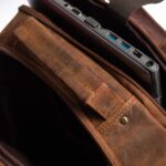 Δερμάτινο σακίδιο πλάτης λαδιού - Image 4