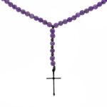 Ροζάριο με αμέθυστο ματ - Image 2