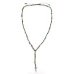 Ροζάριο με ίασπις και αιματίτη