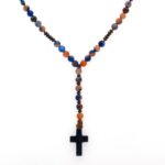 Ροζάριο με ίασπις ocean και αιματίτη - Image 2