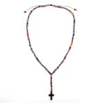 Ροζάριο με ίασπις ocean και αιματίτη