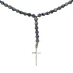 Ροζάριο με λαμπραντορίτη και αιματίτη - Image 2