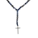 Ροζάριο με σοδαλίτη λαμπραντορίτη και αιματίτη - Image 2