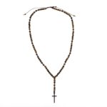 Ροζάριο με μάτι τίγρης και αιματίτη