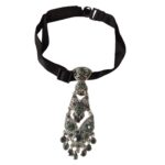 Γραβατάκι μεταλλικό ασημί γκρι - Image 2