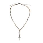 Ροζάριο με αχάτη και αιματίτη