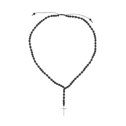 Ροζάριο με λάβα και αιματίτη