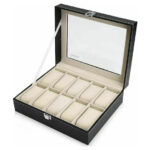 Θήκη με διάφανο καπάκι για 10 ρολόγια