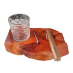 Τασάκι για πούρο ξύλινο κορμός - Image 3